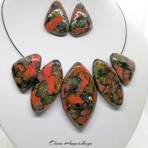 Sparkling Statement Necklace, Jewelry’s Set